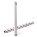 Decorative 201 304 Stainless Steel Threaded Pipe 0.25-3mm Thickness Pressure Rating
